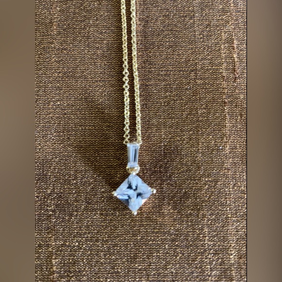 Cubic Zirconia Necklace Lot! Some with Original Packaging!!!! (6 Pieces) 18” - Picture 5 of 7